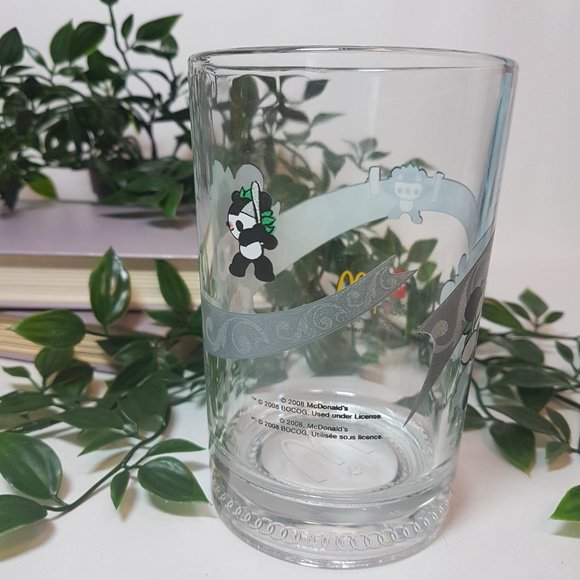 Vintage Collectible McDonald's Canada 2008 Beijing Olympic Drinking Glass Black - Picture 4 of 11